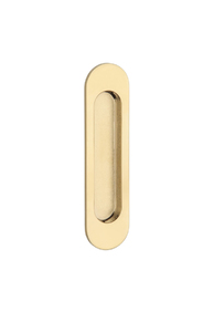 Дверна ручка для розсувної системи Aprile овальна 7040 AT латунь полірована
