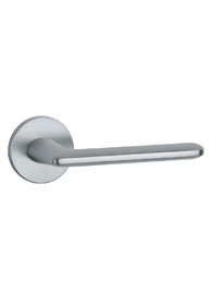 Дверна ручка Aprile Stile AVA R 7S ST сатин хром (тонка розета)