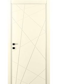 Двері міжкімнатні DOORIS ART GRAFFITI G06 RAL 1013, 855x2037