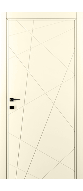Двері міжкімнатні DOORIS ART GRAFFITI G06 RAL 1013, 655x2037. Номер 0