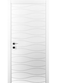 Двері міжкімнатні DOORIS ART GRAFFITI G07 білий RAL 9003, 855x2037