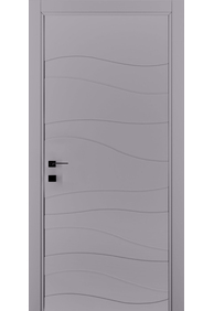 Двері міжкімнатні DOORIS ART GRAFFITI G09 RAL 7040, 855x2037