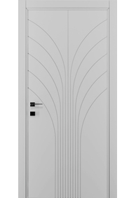 Двері міжкімнатні DOORIS ART GRAFFITI G14 RAL 7047, 955x2037