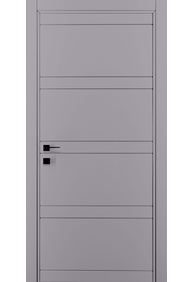 Двері міжкімнатні DOORIS ART GRAFFITI G15 RAL 7040, 855x2037