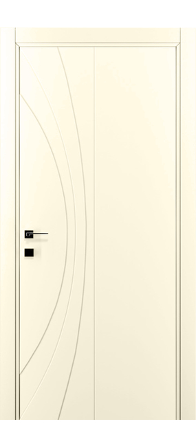 Двері міжкімнатні DOORIS ART GRAFFITI G18 RAL 1013, 655x2037. Номер 0