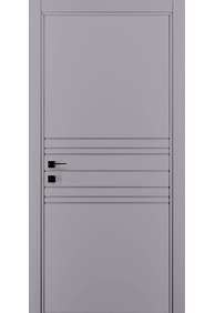 Двері міжкімнатні DOORIS ART GRAFFITI G19 RAL 7040, 855x2037