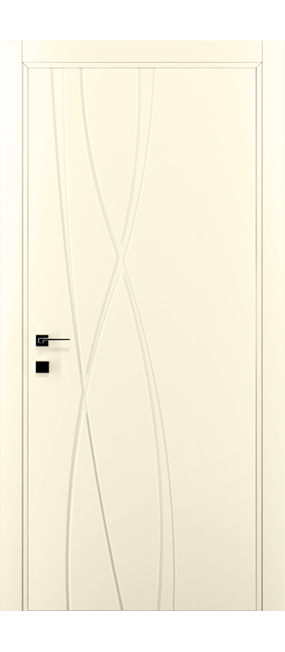 Двері міжкімнатні DOORIS ART GRAFFITI G20 RAL 1013, 655x2037. Номер 0