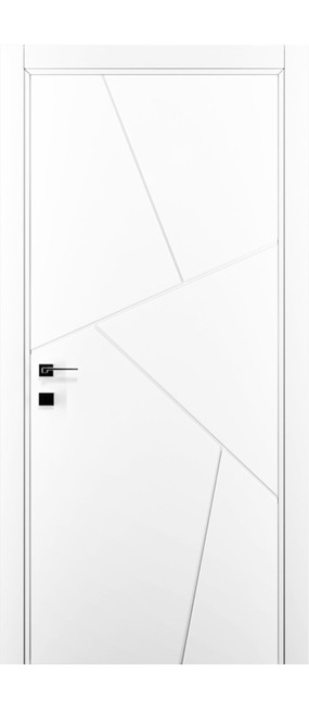 Двері міжкімнатні DOORIS ART GRAFFITI G21 Сніжно-Білий, 655x2037. Номер 0