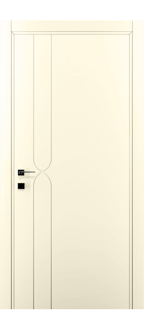 Двері міжкімнатні DOORIS ART GRAFFITI G22 RAL 1013, 655x2037. Номер 0