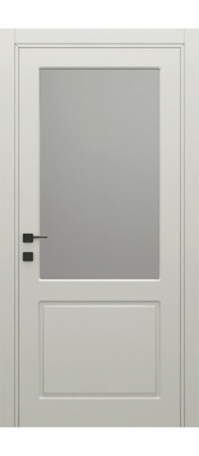 Двері міжкімнатні DOORIS CLASSIC GLASS CG03 Сніжно-Білий, 655x2037. Номер 0