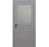 Двері міжкімнатні DOORIS CLASSIC GLASS CG05 RAL 7040, 655x2037. Номер 0
