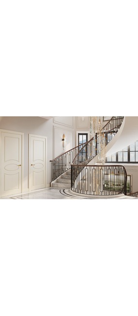 Двері міжкімнатні DOORIS CLASSIC C01 /RAL  1013/, 855x2137. Номер 4