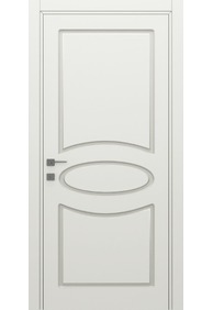 Двері міжкімнатні DOORIS CLASSIC C01 білий RAL 9003, 855x2037