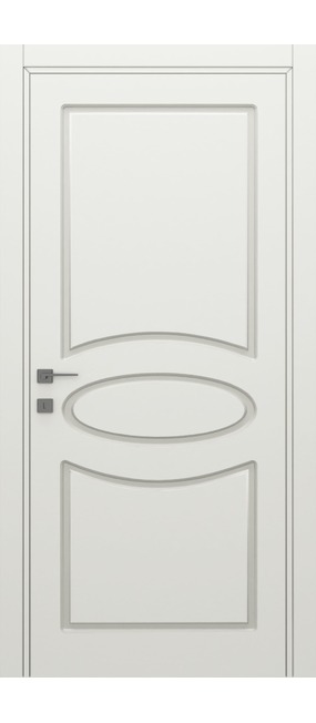Двері міжкімнатні DOORIS CLASSIC C01 /RAL  1013/, 855x2137. Номер 0