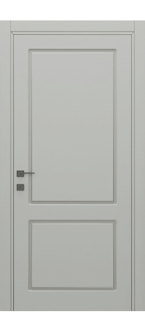 Двері міжкімнатні DOORIS CLASSIC GRAFFITI C03 RAL 7047, 655x2037. Номер 0