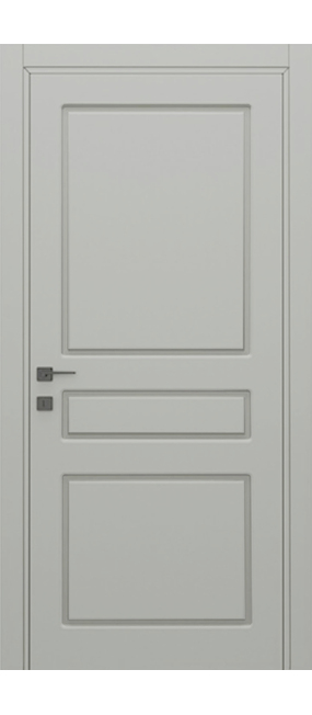 Двері міжкімнатні DOORIS CLASSIC GRAFFITI C05 RAL 7047, 655x2037. Номер 0
