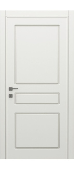 Двері міжкімнатні DOORIS CLASSIC GRAFFITI C05 Сніжно-Білий, 655x2037. Номер 0