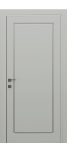 Двері міжкімнатні DOORIS CLASSIC GRAFFITI C07 RAL 7047, 655x2037. Номер 0