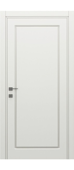 Двері міжкімнатні DOORIS CLASSIC GRAFFITI C07 білий RAL 9003, 855x2037. Номер 0