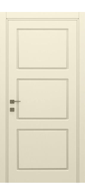 Двері міжкімнатні DOORIS CLASSIC GRAFFITI C10 RAL 1013, 655x2037. Номер 0
