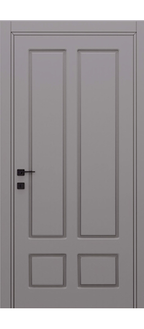 Двері міжкімнатні DOORIS CLASSIC GRAFFITI C11 RAL 7040, 855x2037. Номер 0