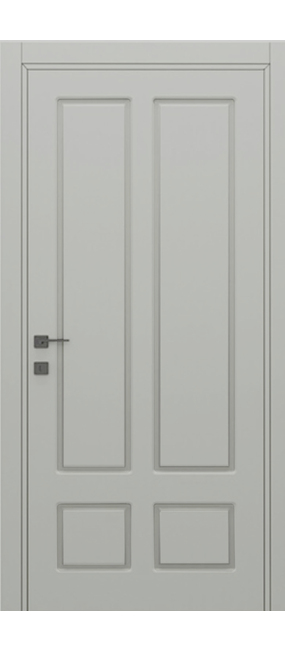 Двері міжкімнатні DOORIS CLASSIC GRAFFITI C11 RAL 7047, 655x2037. Номер 0