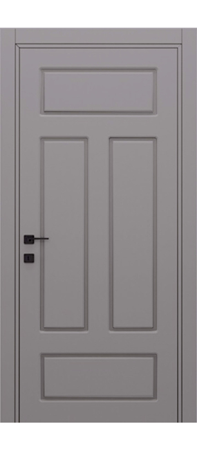 Двері міжкімнатні DOORIS CLASSIC GRAFFITI C13 RAL 7040, 655x2037. Номер 0
