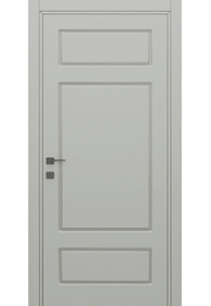 Двері міжкімнатні DOORIS CLASSIC GRAFFITI C14 RAL 7047, 855x2037