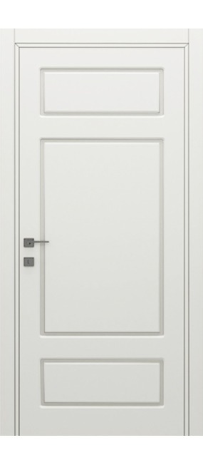 Двері міжкімнатні DOORIS CLASSIC GRAFFITI C14 Сніжно-Білий, 655x2037. Номер 0