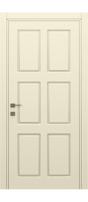 Двері міжкімнатні DOORIS CLASSIC GRAFFITI C15 RAL 1013, 655x2037. Номер 0