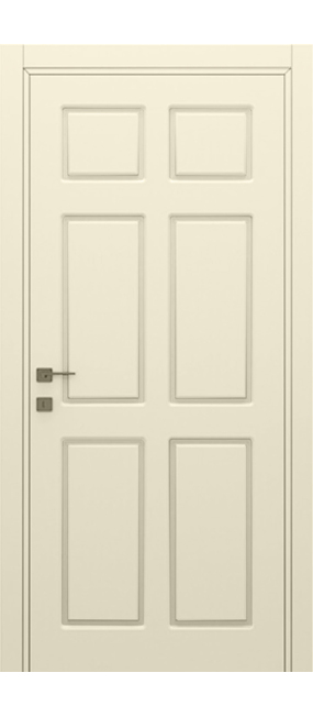 Двері міжкімнатні DOORIS CLASSIC GRAFFITI C16 RAL 1013, 655x2037. Номер 0