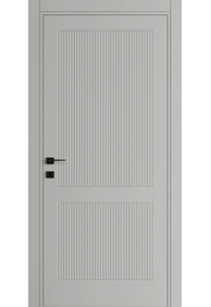 Двері міжкімнатні DOORIS FORM FR02 RAL 7047, 855x2037