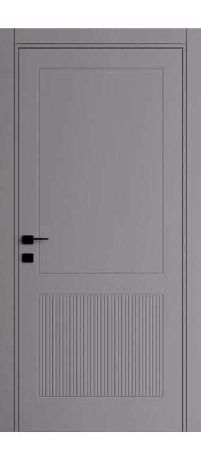 Двері міжкімнатні DOORIS FORM FR03 RAL 7040, 655x2037. Номер 0