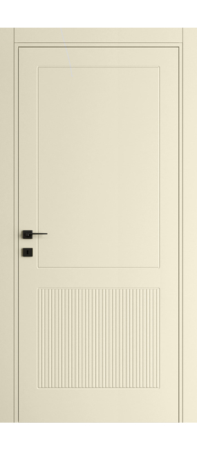 Двері міжкімнатні DOORIS FORM FR03 RAL 1013, 655x2037. Номер 0