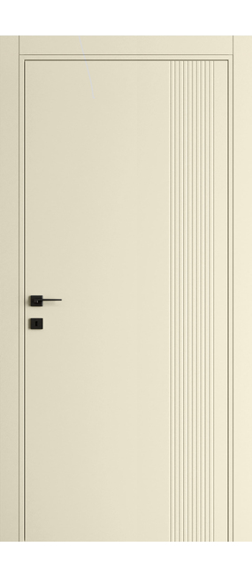 Двері міжкімнатні DOORIS FORM FR04 RAL 1013, 655x2037. Номер 0