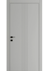 Двері міжкімнатні DOORIS FORM FR05 RAL 7047, 955x2037