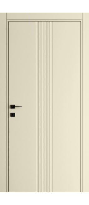 Двері міжкімнатні DOORIS FORM FR05 RAL 1013, 655x2037. Номер 0