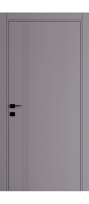 Двері міжкімнатні DOORIS FORM FR06 RAL 7040, 655x2037. Номер 0