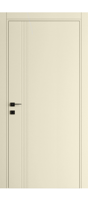 Двері міжкімнатні DOORIS FORM FR06 RAL 1013, 655x2037. Номер 0