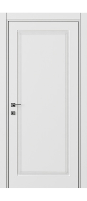 Двері міжкімнатні DOORIS NEO CLASSIC NC01 білий RAL 9003, 655x2037. Номер 0