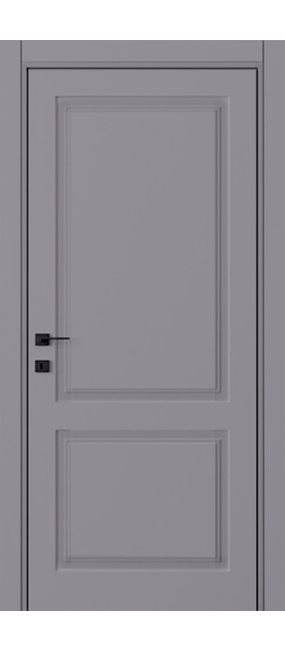 Двері міжкімнатні DOORIS NEO CLASSIC NC02 RAL 7040, 655x2037. Номер 0