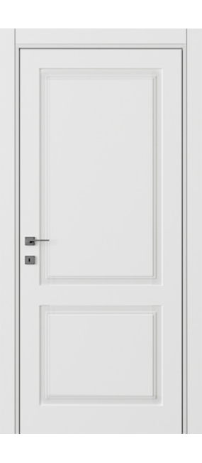 Двері міжкімнатні DOORIS NEO CLASSIC NC02 Сніжно-Білий, 655x2037. Номер 0