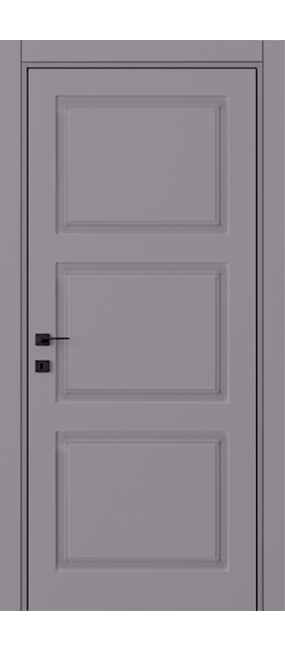 Двері міжкімнатні DOORIS NEO CLASSIC NC03 RAL 7040, 655x2037. Номер 0