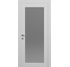 Двері міжкімнатні DOORIS PRIMA GLASS PG01 білий RAL 9003, 655x2037. Номер 0