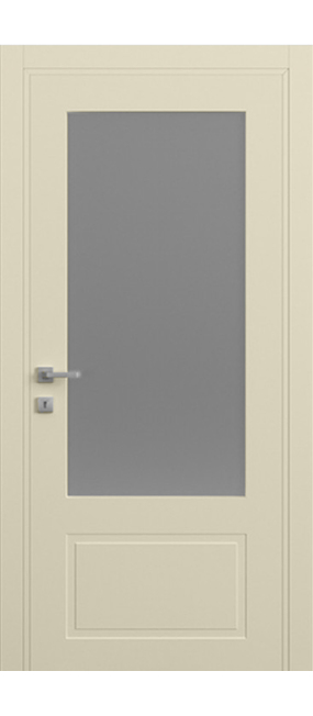 Двері міжкімнатні DOORIS PRIMA GLASS PG05 RAL 1013, 655x2037. Номер 0