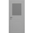 Двері міжкімнатні DOORIS PRIMA GLASS PG06 RAL 7047, 655x2037. Номер 0
