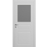 Двері міжкімнатні DOORIS PRIMA GLASS PG06 білий RAL 9003, 655x2037. Номер 0