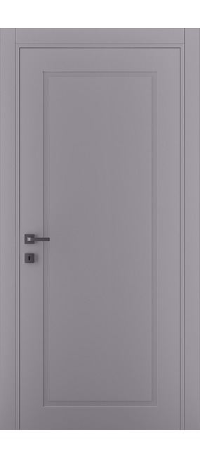 Двері міжкімнатні DOORIS PRIMA P01 RAL 7040, 655x2037. Номер 0