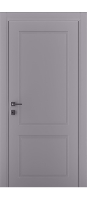 Двері міжкімнатні DOORIS PRIMA P02 RAL 7040, 655x2037. Номер 0