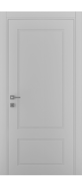 Двері міжкімнатні DOORIS PRIMA P05 RAL 7047, 655x2037. Номер 0